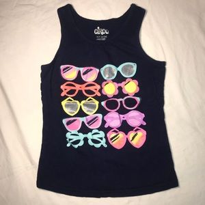 Dark Blue Circo Kids Tank Top Size S/P (6/6X)